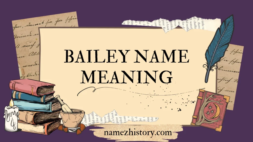 bailey name meaning