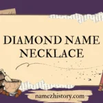 diamond name necklace