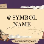 @ symbol name