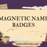 magnetic name badges