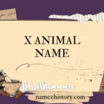 x animal name