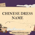 chinese dress name