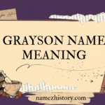 grayson name meaning