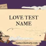 love test name