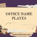 office name plates